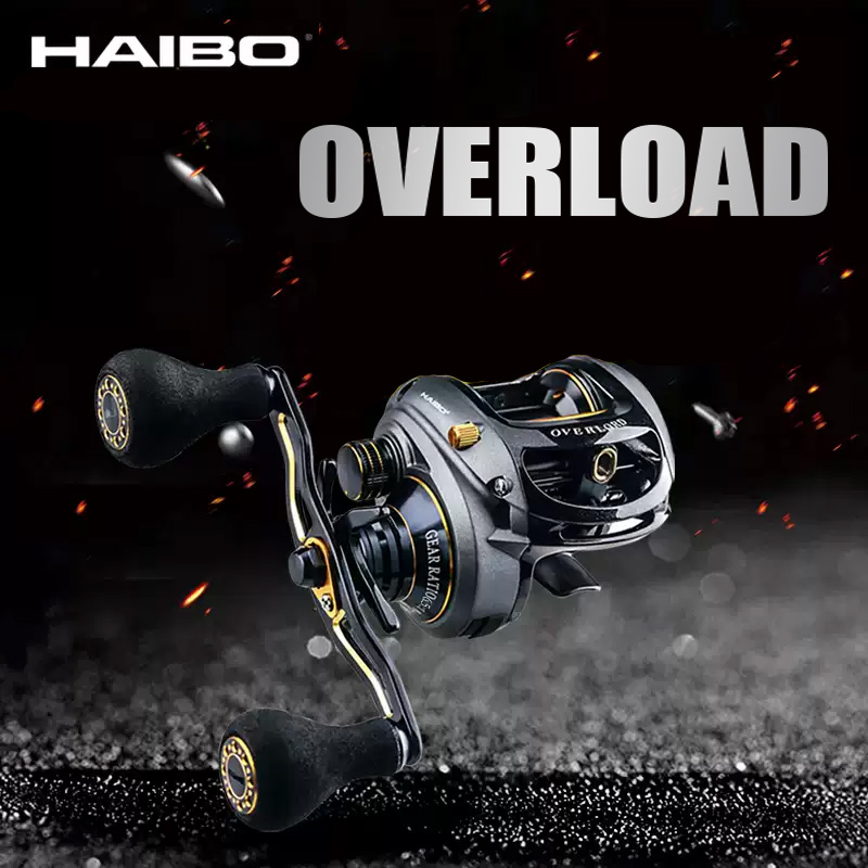 Abu Garcia Reel Max - Haibo OVERLOAD Baitcasting Visserij-reel Voor Aas