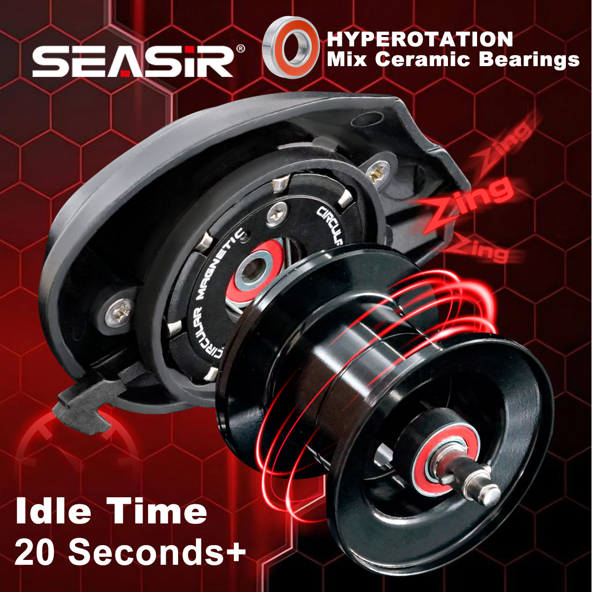 SEASIR CAST-X3 Baitcasting Ree - Abu Garcia Reel Max recensie en prijs